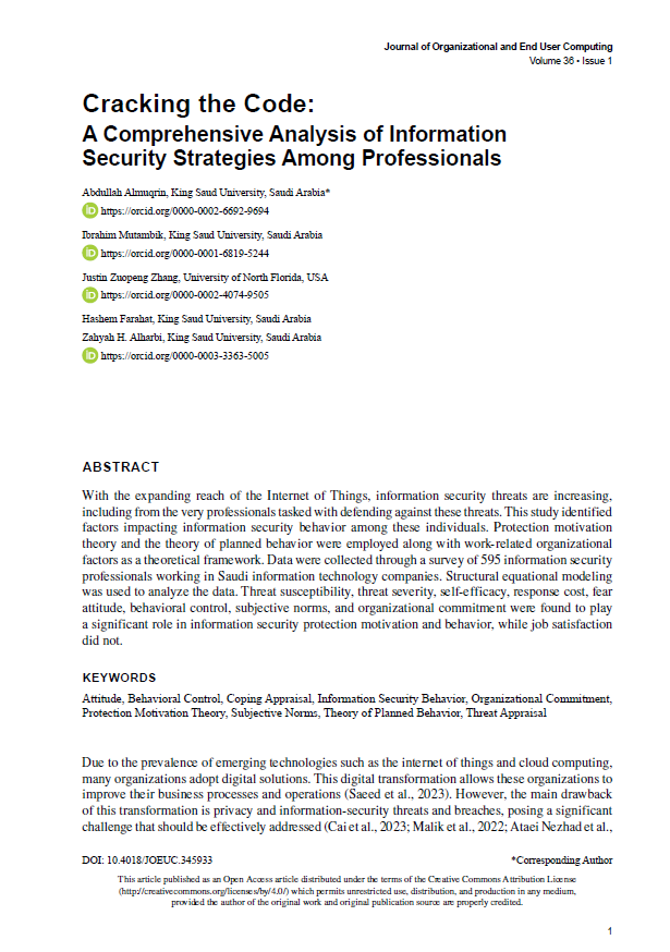 Cracking the Code: A Comprehensive Analysis of Information Security ...